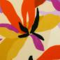 Preview: Viskose Malis Blumen abstrakt Flieder/Naturweiß